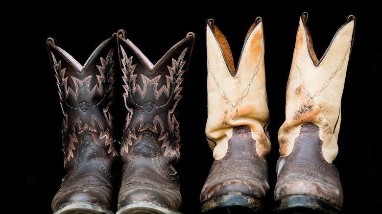 cleaning cowboy boots